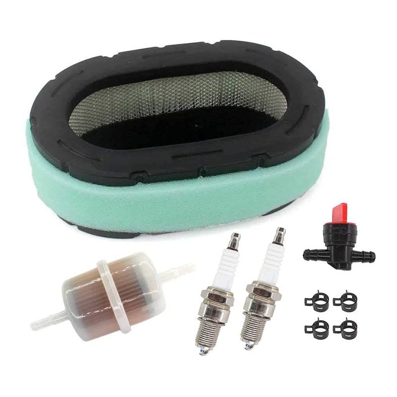 AISEN Tune Up Kit for Cub Cadet XT1 XT2 GT1054 LGT1054 LTX1050KH RZT-L42 RZT-L46 RZT-L50 RZT-L54 RZT-S42 RZT-S46 RZT-S50 RZT-S54 Air Fuel Filter Spark Plug - Image 1